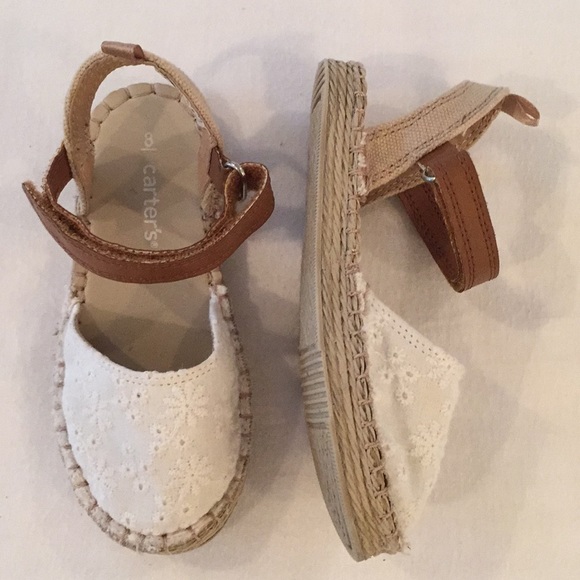 girls white espadrilles